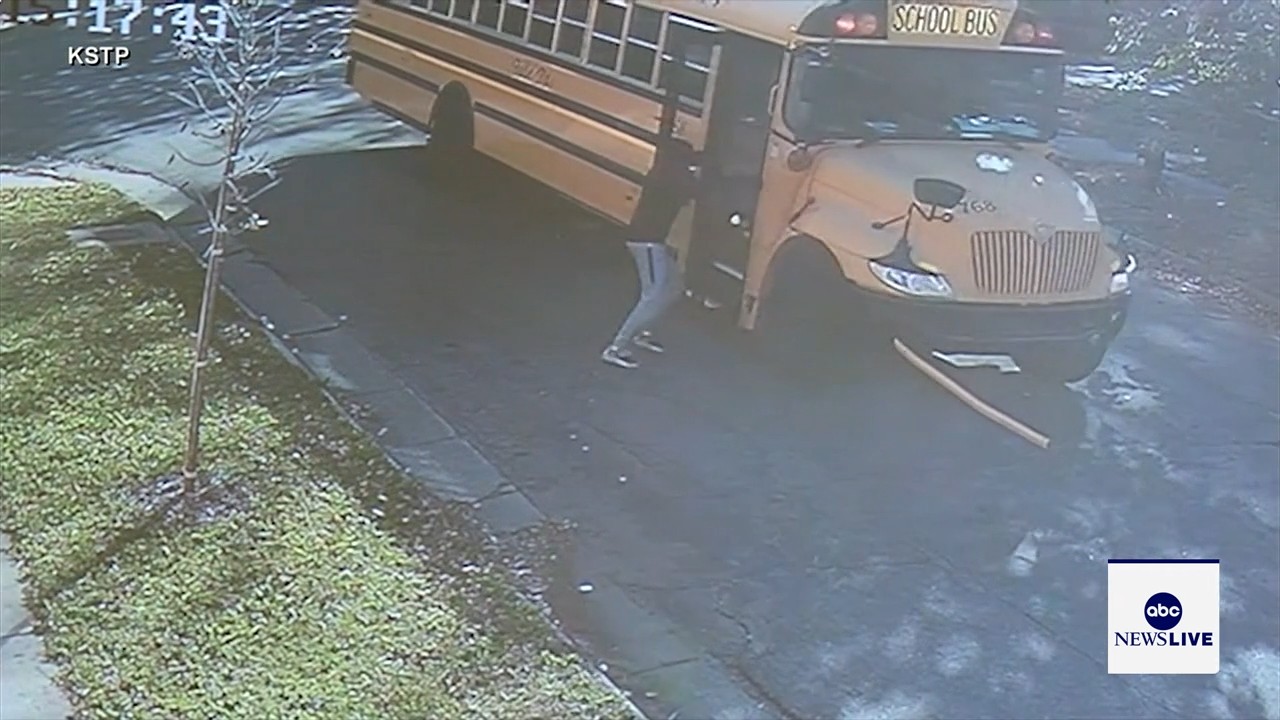 27-year-old Minnesota man credited for saving kids, driver in runaway school bus
       — ABC 7 Bay Area, Midland Schools news