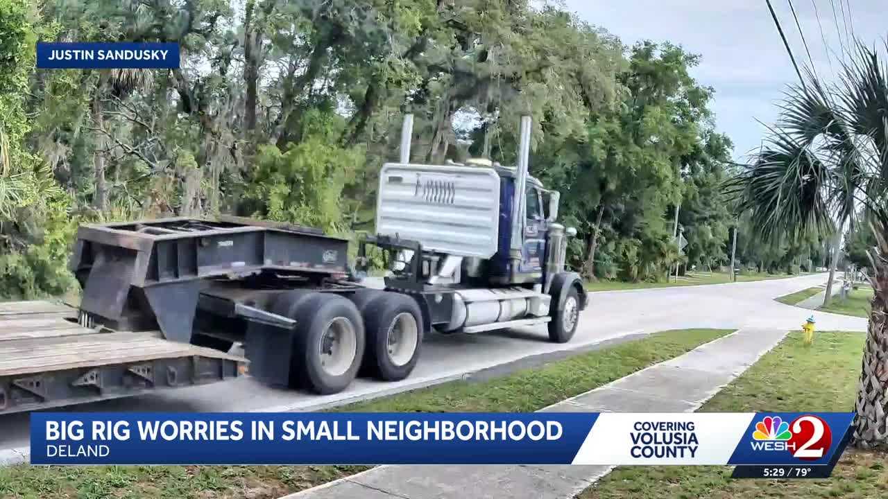 DeLand-area neighbors raise concerns about truck traffic on Marsh Road — WESH 2 Orlando, Midland Real Estate news