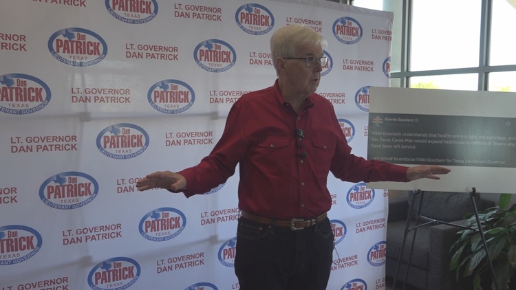 Lt. Gov. Dan Patrick urges West Texas Republicans: 'Vote to keep Texas red' amid tight race — NewsWest 9 (Permian Basin)