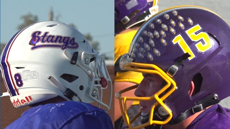 Two West Texas football players with one arm showcasing their determination on the field