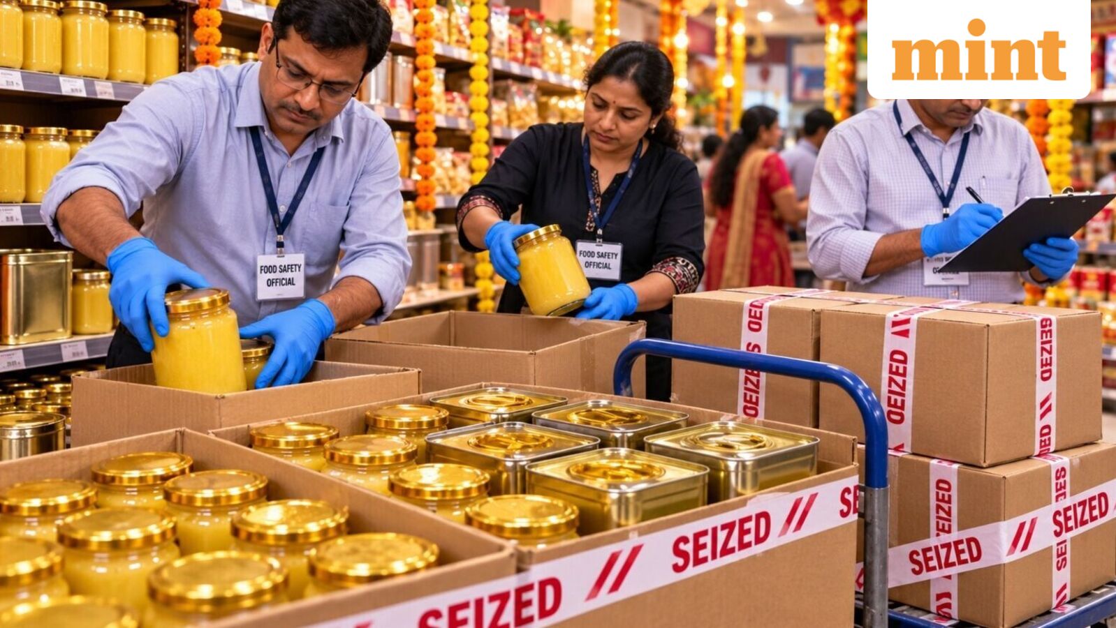 Delhi food safety ghee raid: Over 322 kg of ghee seized from stores; here's what was found, what you should be aware of — Mint India, Midland Business news